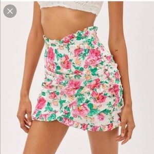 For love and lemons Becca mini skirt